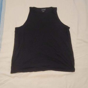 Frank And Oak Black Fluid Tank Top
